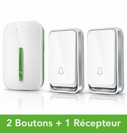Sonnette sans fil étanche sans batterie