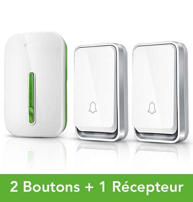 Sonnette sans fil étanche sans batterie