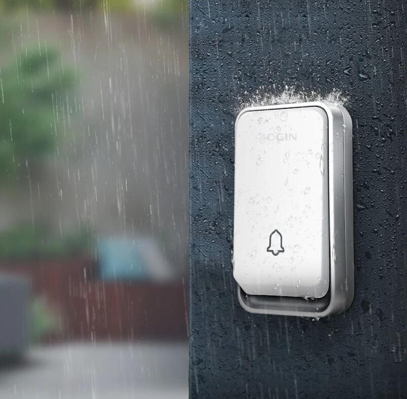 Sonnette sans fil étanche sans batterie