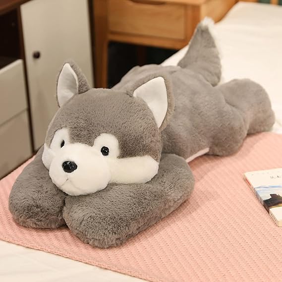 Soothing Plush Wolf for Stress Relief and Sleep Comfort