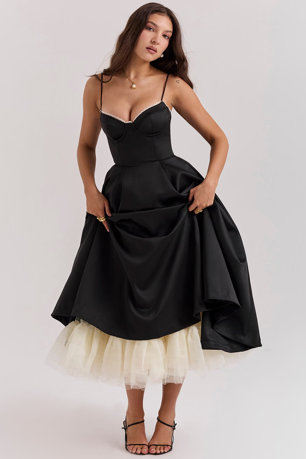 Sophie | Luxurious Autumn Shaping Maxi Dress