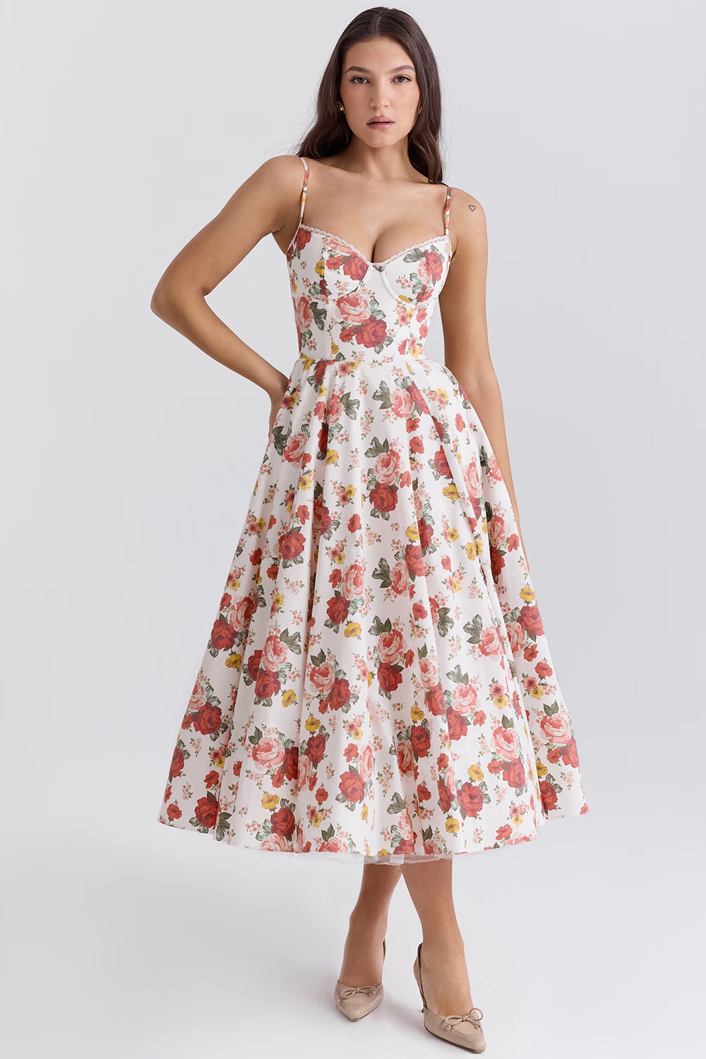 Sophie | Luxurious Autumn Shaping Maxi Dress