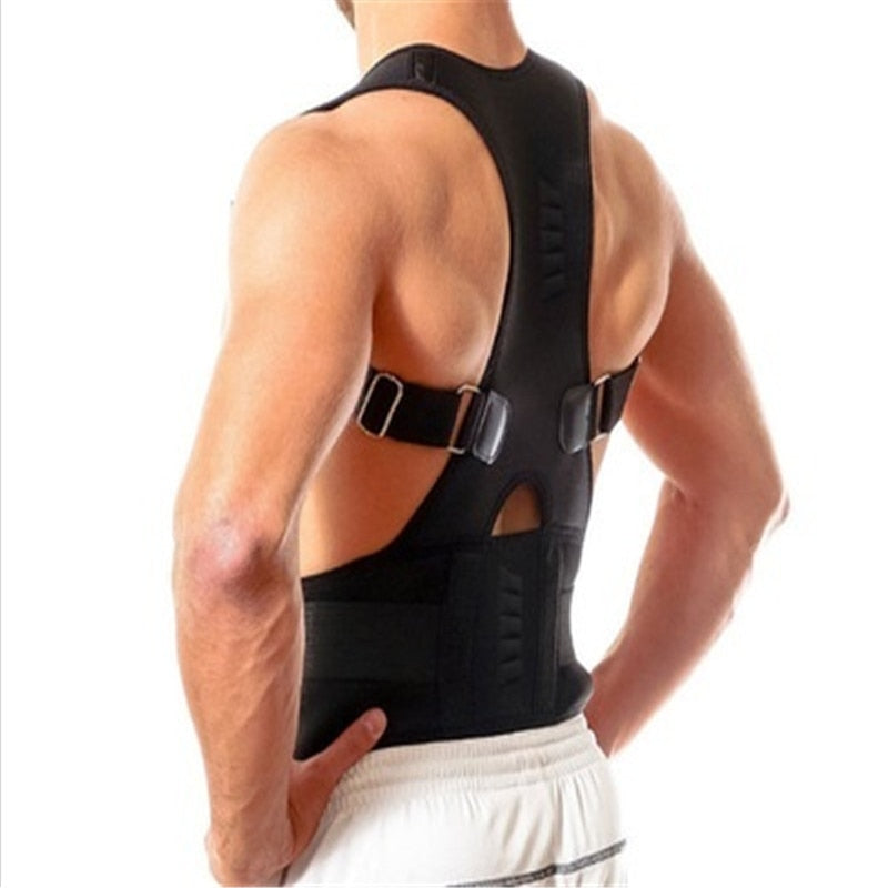 Soutien dorsal - Correcteur de posture et magnétothérapie pour un dos en bonne santé