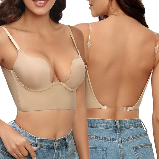 Soutien-gorge dos nu sans couture chic pour femme