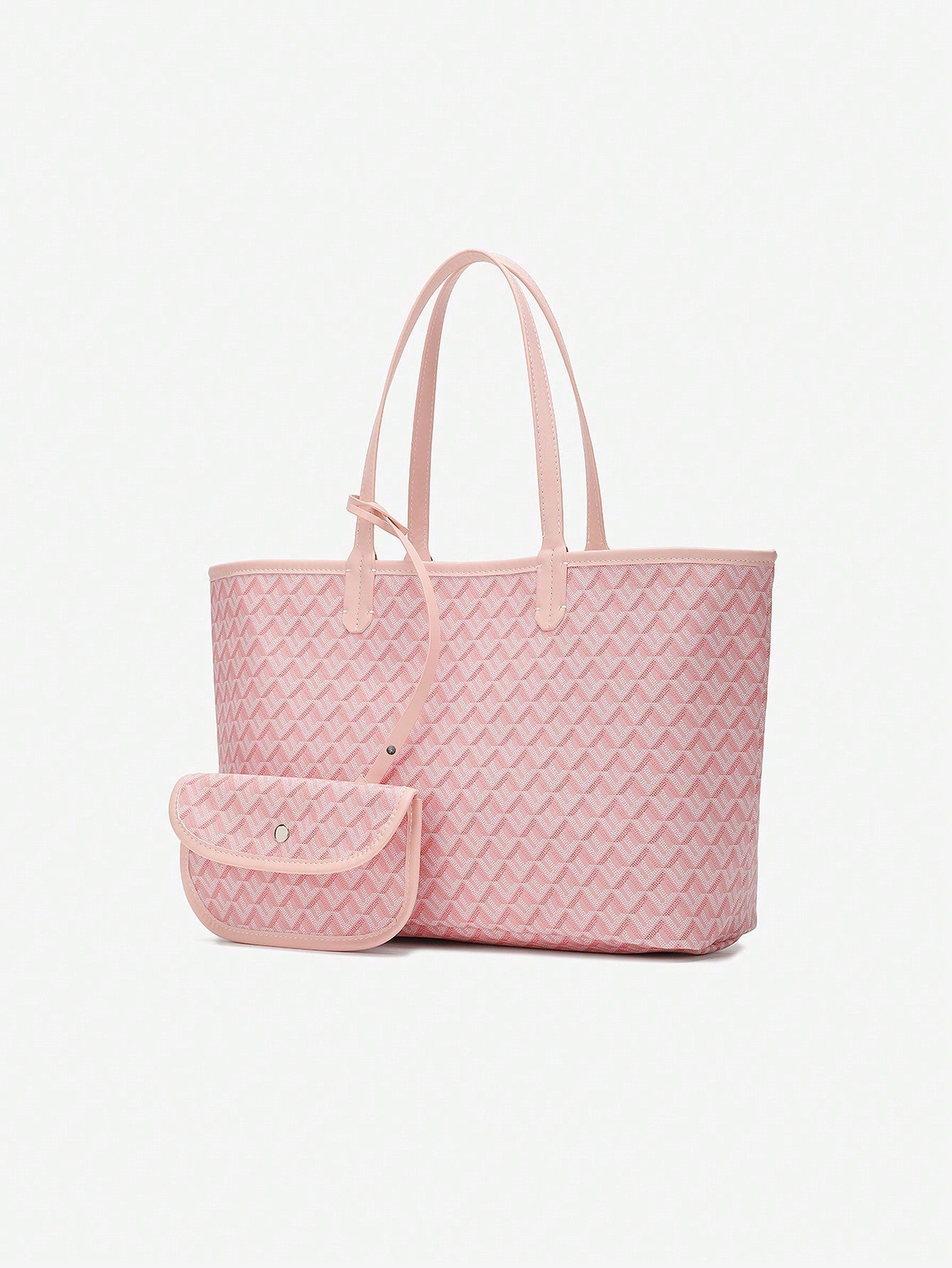 Spacieux sac shopper à motif graphique