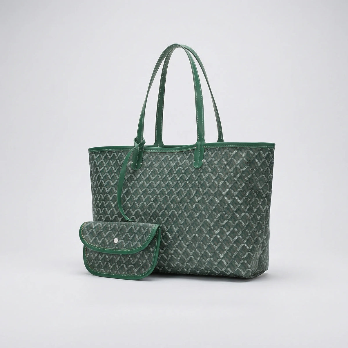 Spacieux sac shopper à motif graphique