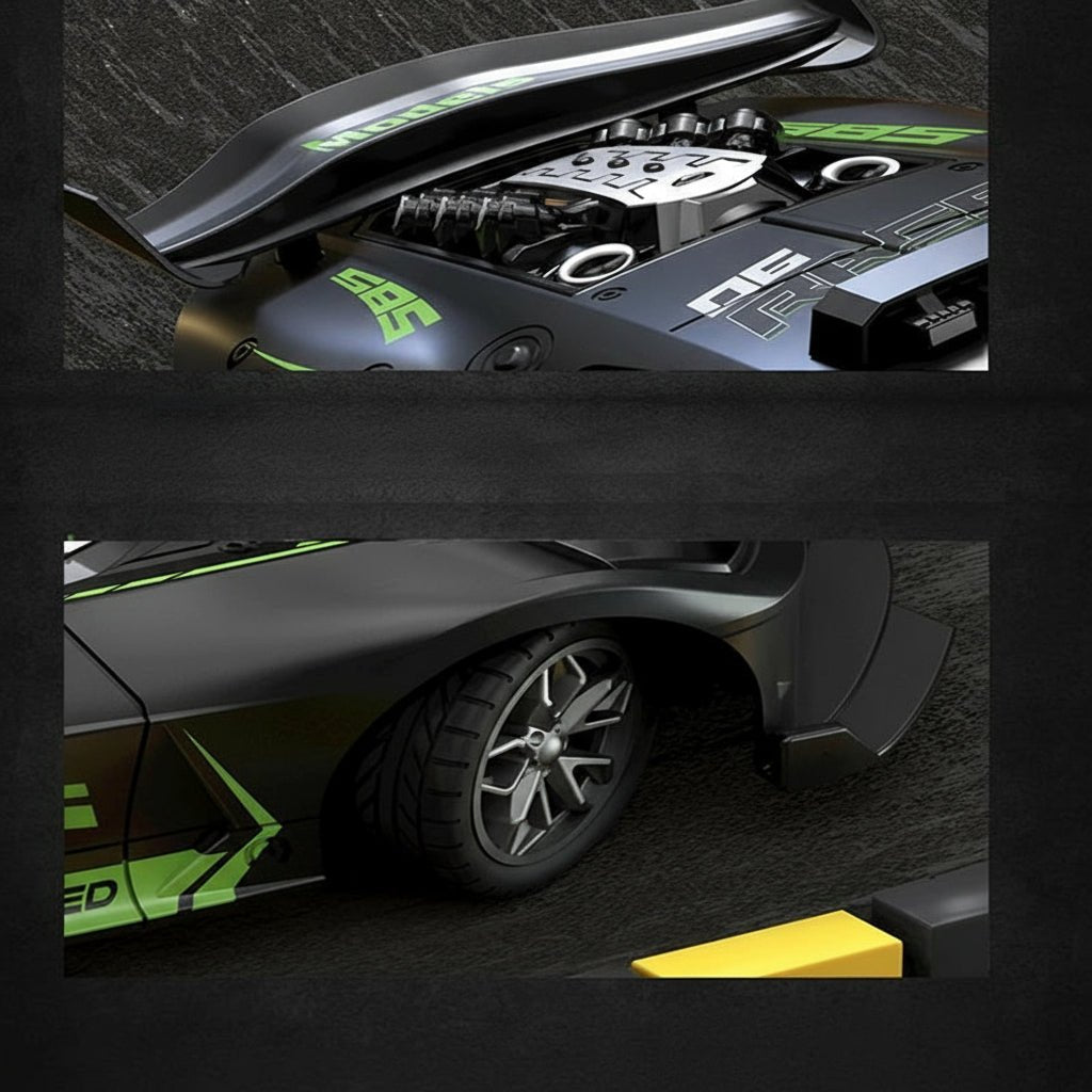 SPEEDCUB – Child-safe 1:18 RC drift car with robust design