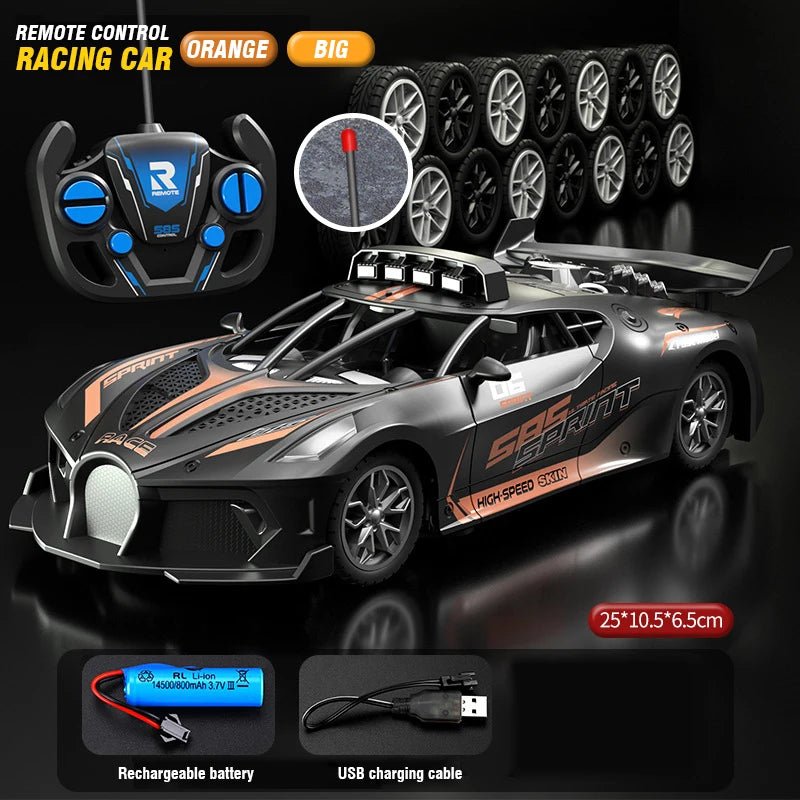 SPEEDCUB – Child-safe 1:18 RC drift car with robust design