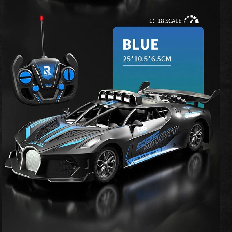 SPEEDCUB – Child-safe 1:18 RC drift car with robust design