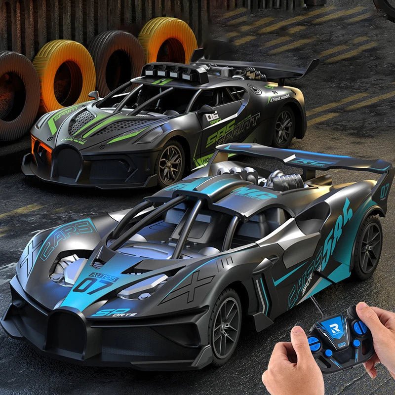 SPEEDCUB – Child-safe 1:18 RC drift car with robust design