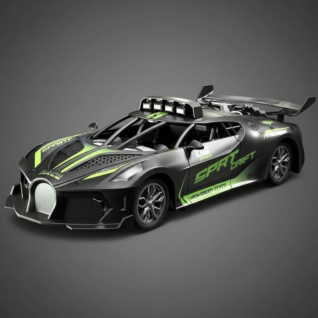 SPEEDCUB – Child-safe 1:18 RC drift car with robust design