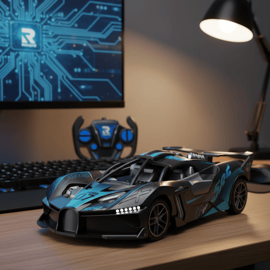 SPEEDCUB – Child-safe 1:18 RC drift car with robust design