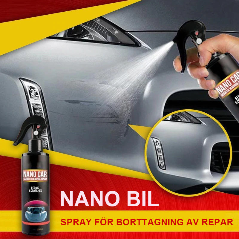 Spray nano efface-rayures universel pour voiture