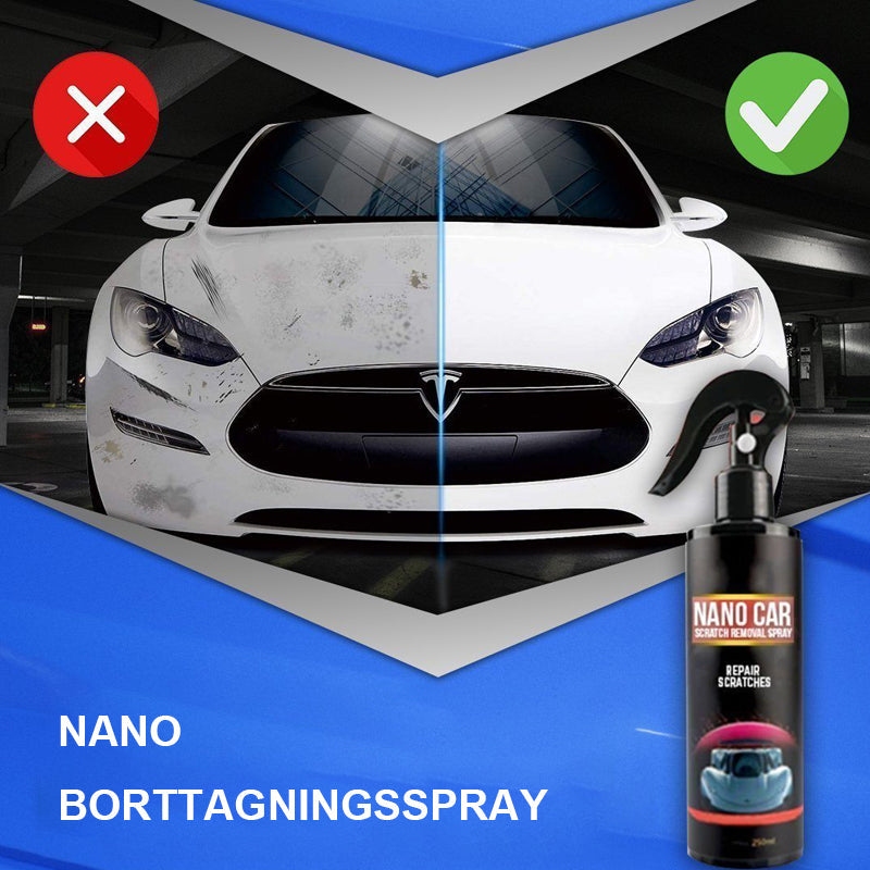 Spray nano efface-rayures universel pour voiture