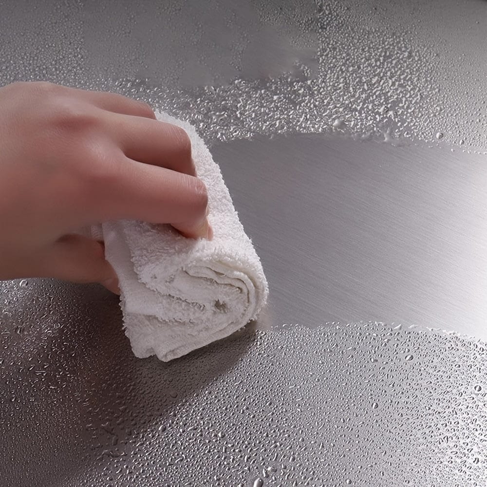 Stainless Steel Cutting Board - Non-Slip with Protective Edge