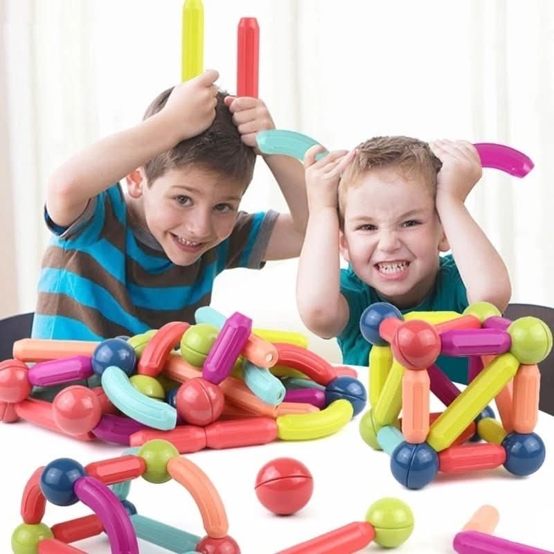 STICKCRAFT – Magnetic Creative Rods for Imaginative Building