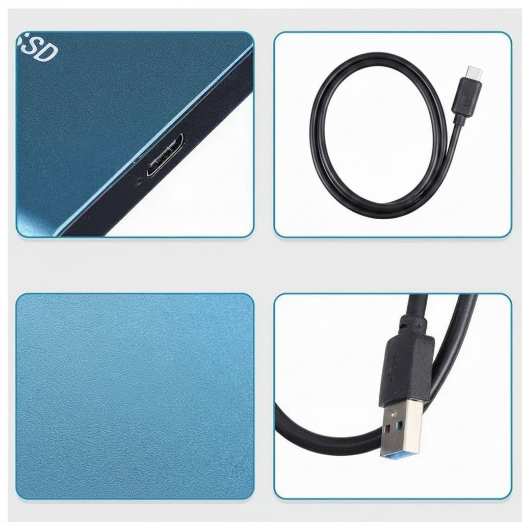 Stockage SSD externe USB portable