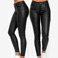 Stretch | Pantalon en cuir stretch