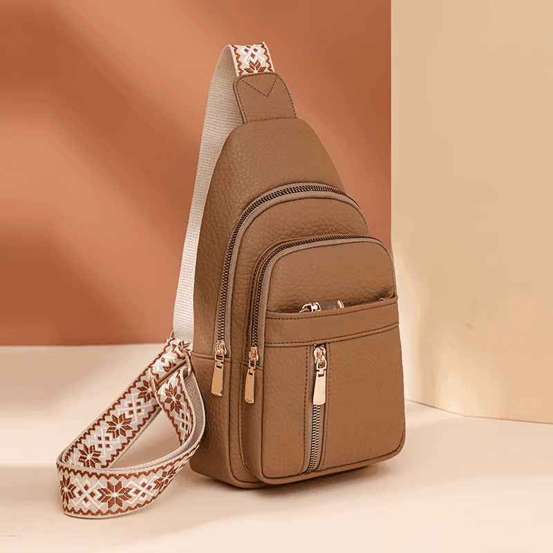 Stylish Leather Shoulder Bag for Elegant Women