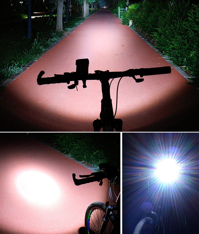 Support de téléphone pour vélo multifonction avec lumière et batterie externe