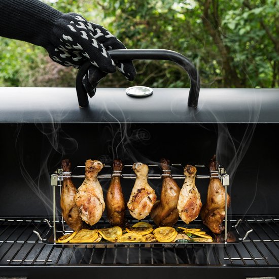 Support pour pilons de poulet pour barbecue