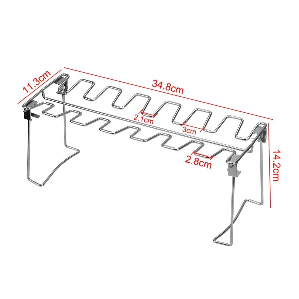 Support pour pilons de poulet pour barbecue