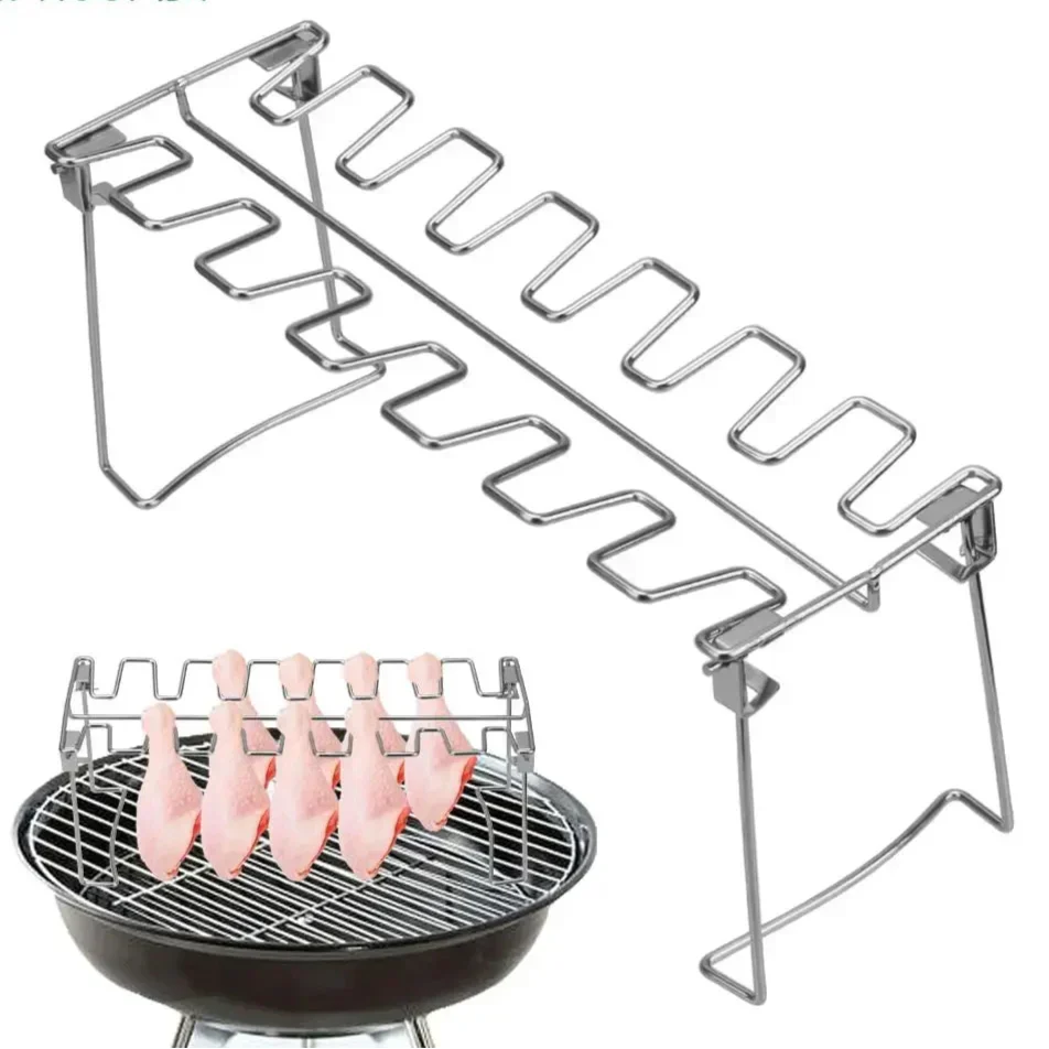 Support pour pilons de poulet pour barbecue