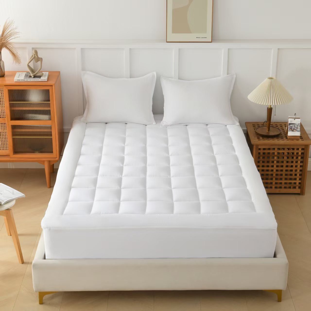Surmatelas rafraîchissant pour un plus grand confort