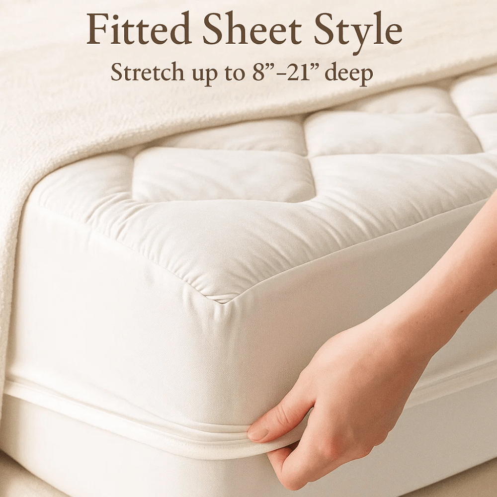 Surmatelas rafraîchissant pour un plus grand confort