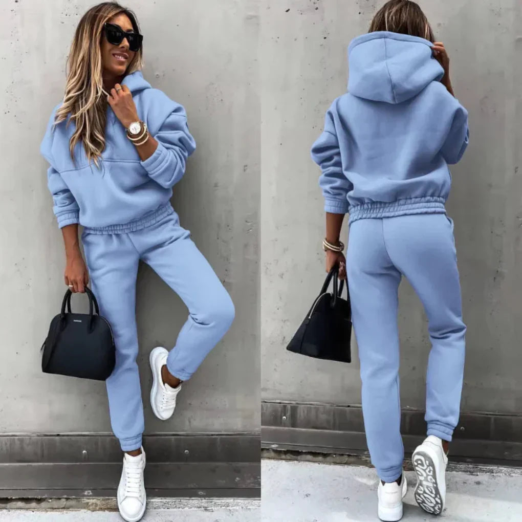 Survêtement d'entraînement sportif pour femme – couche active d'hiver