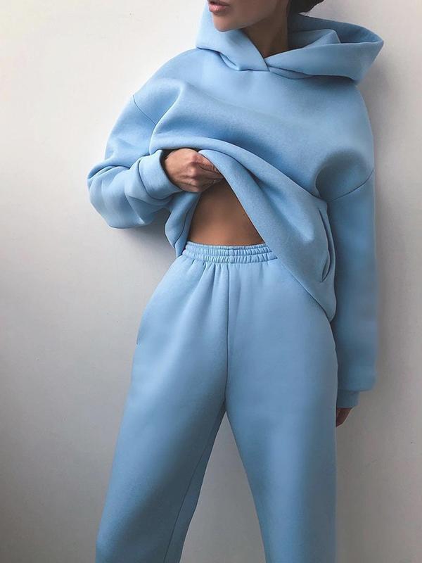 Survêtement oversized pour femme avec sweat à capuche