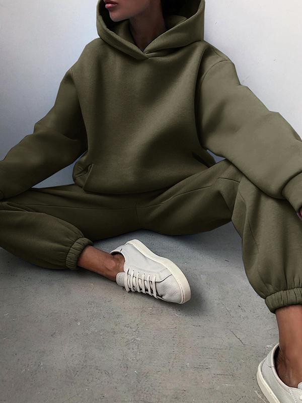 Survêtement oversized pour femme avec sweat à capuche
