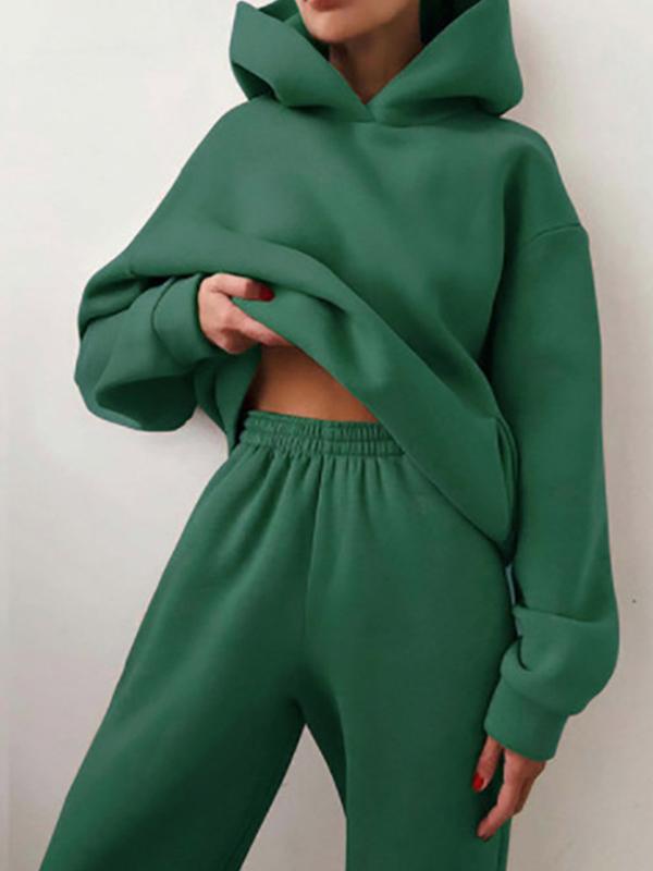 Survêtement oversized pour femme avec sweat à capuche