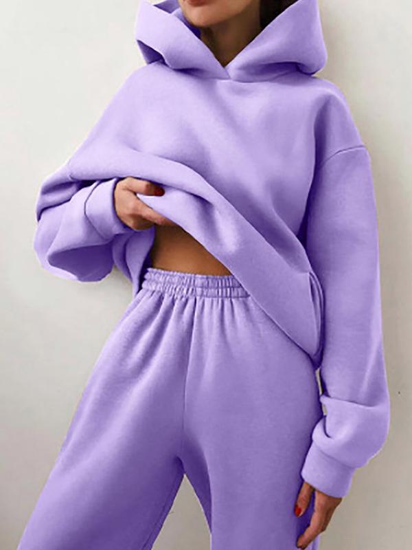 Survêtement oversized pour femme avec sweat à capuche