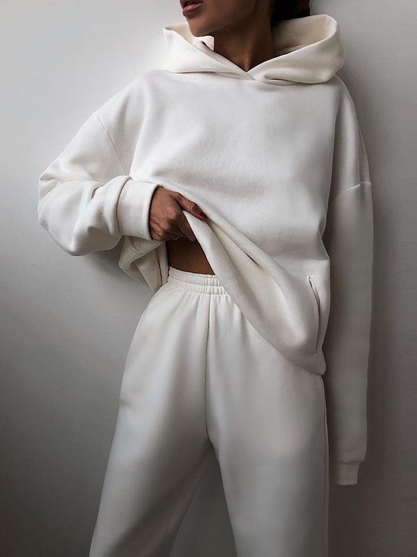 Survêtement oversized pour femme avec sweat à capuche