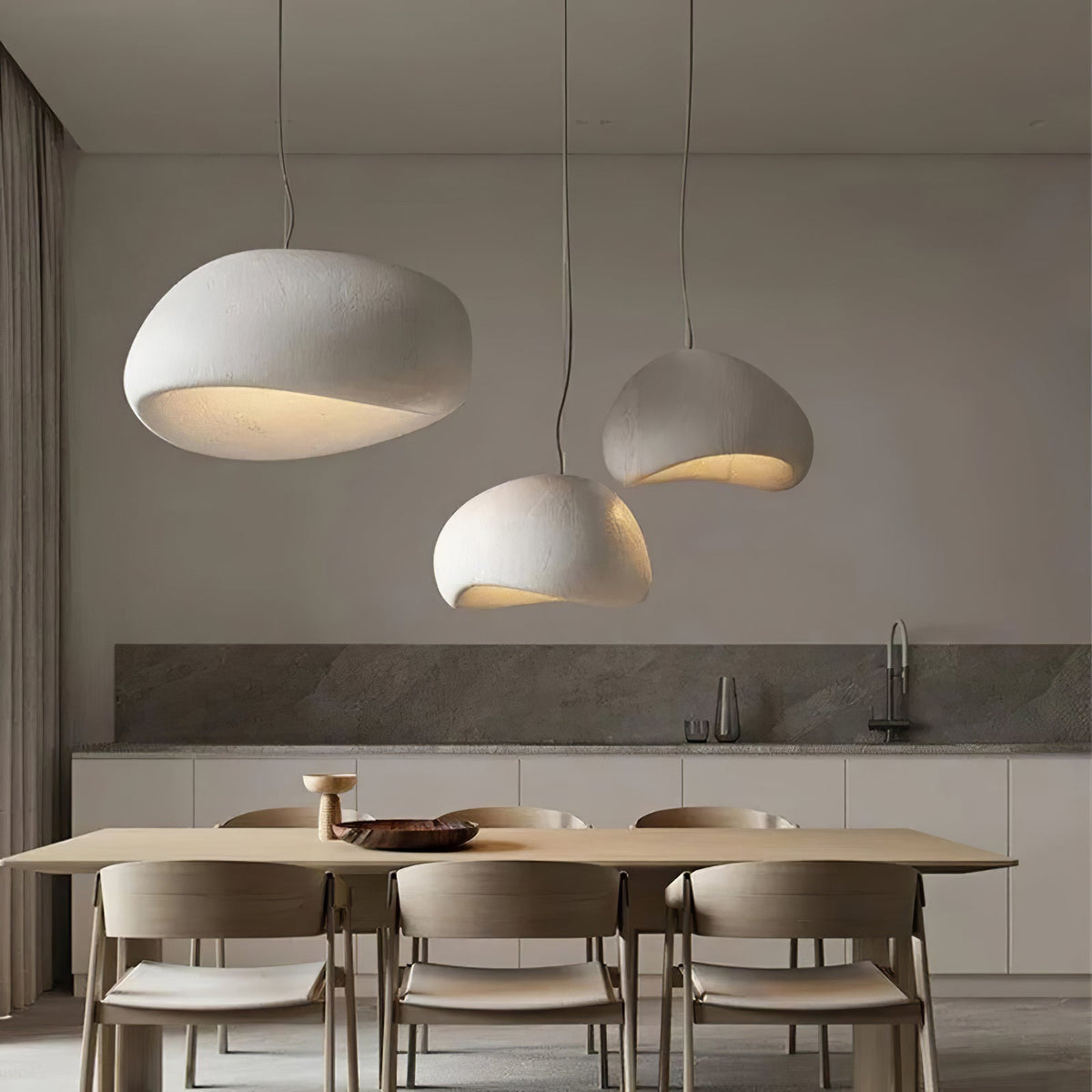 Suspension cocon wabi-sabi, style A