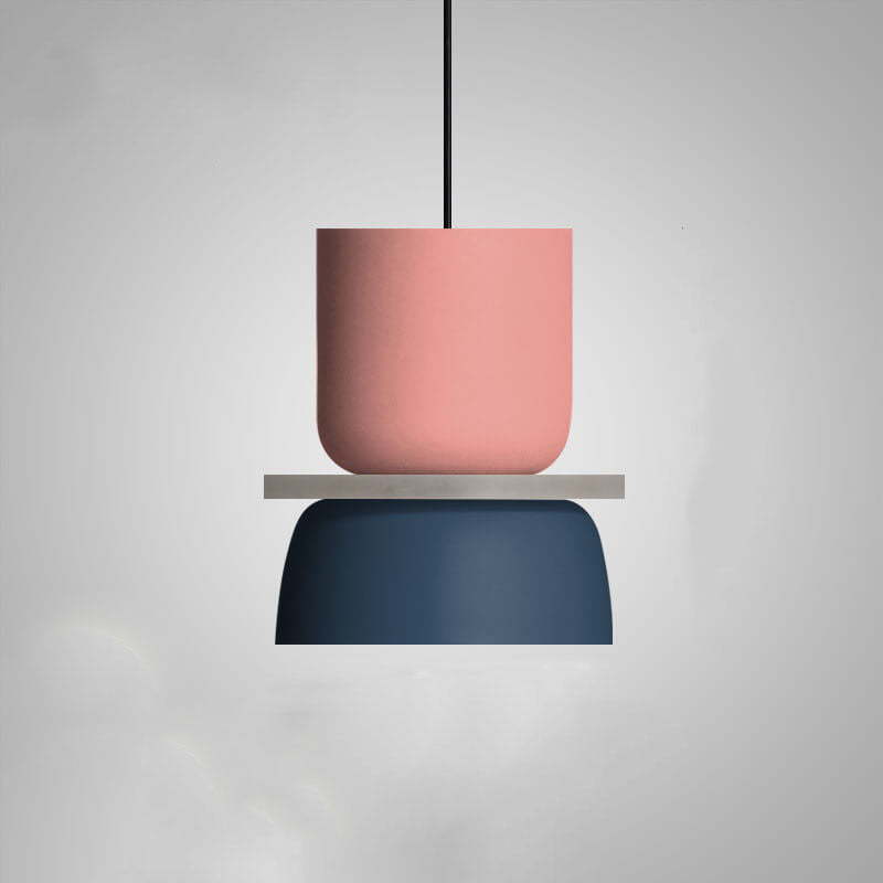 Suspension LED Macaron design scandinave