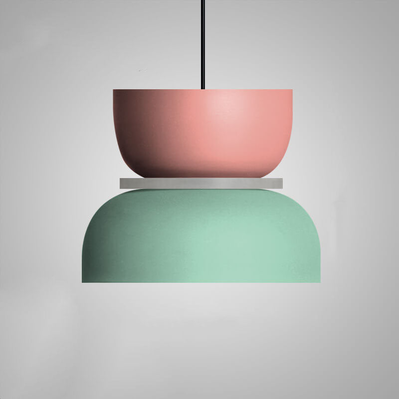 Suspension LED Macaron design scandinave