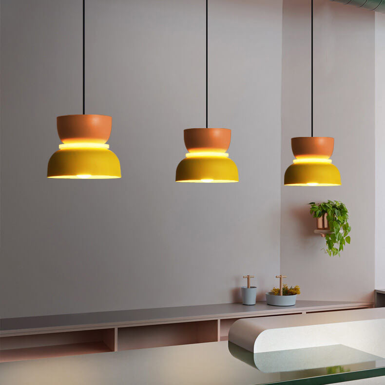 Suspension LED Macaron design scandinave