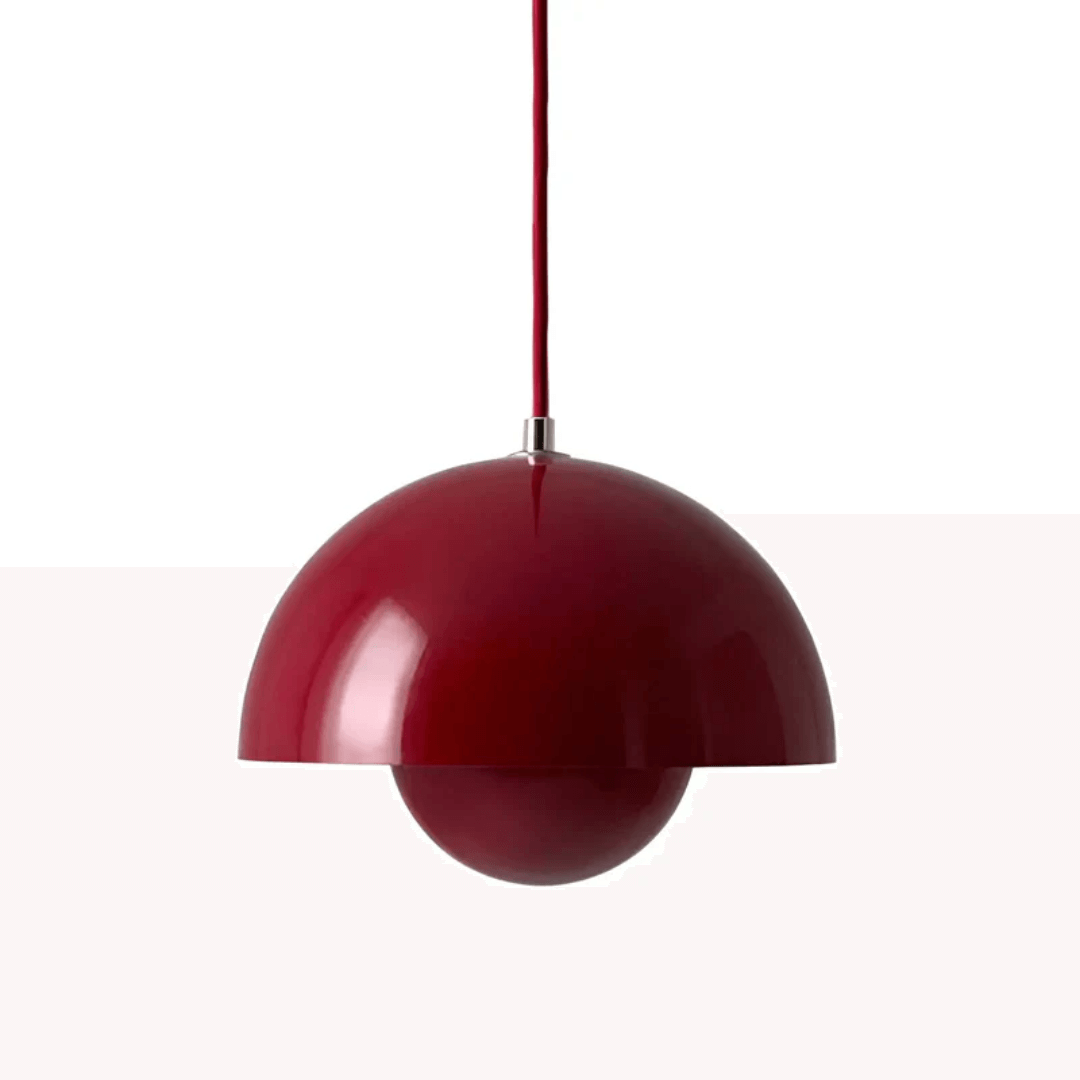 Suspension LED scandinave - design pot de fleurs