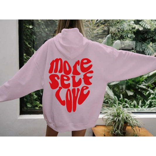 Sweat à capuche femme oversize avec imprimé remarquable