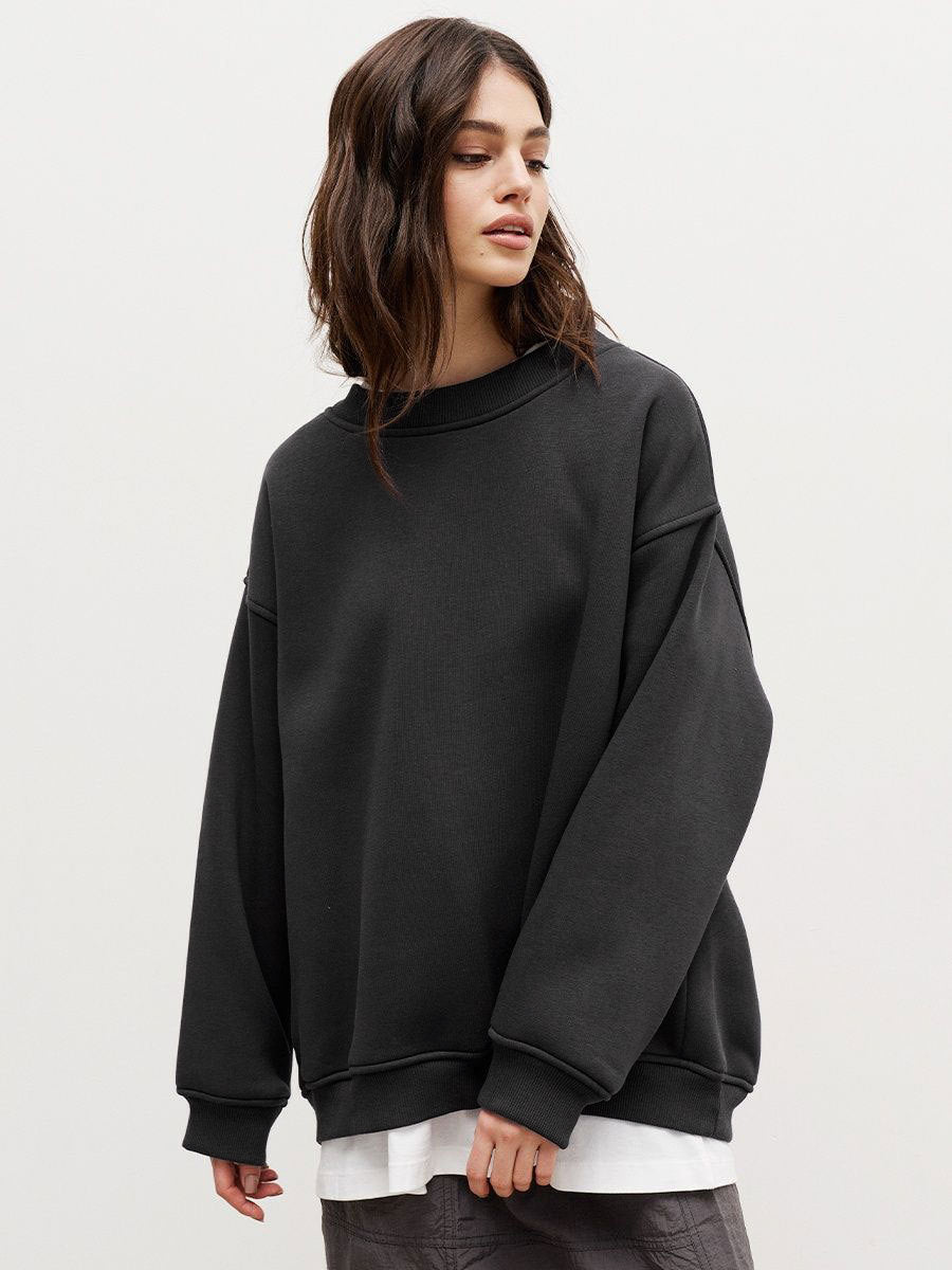 Sweat-shirt ample décontracté pour femme