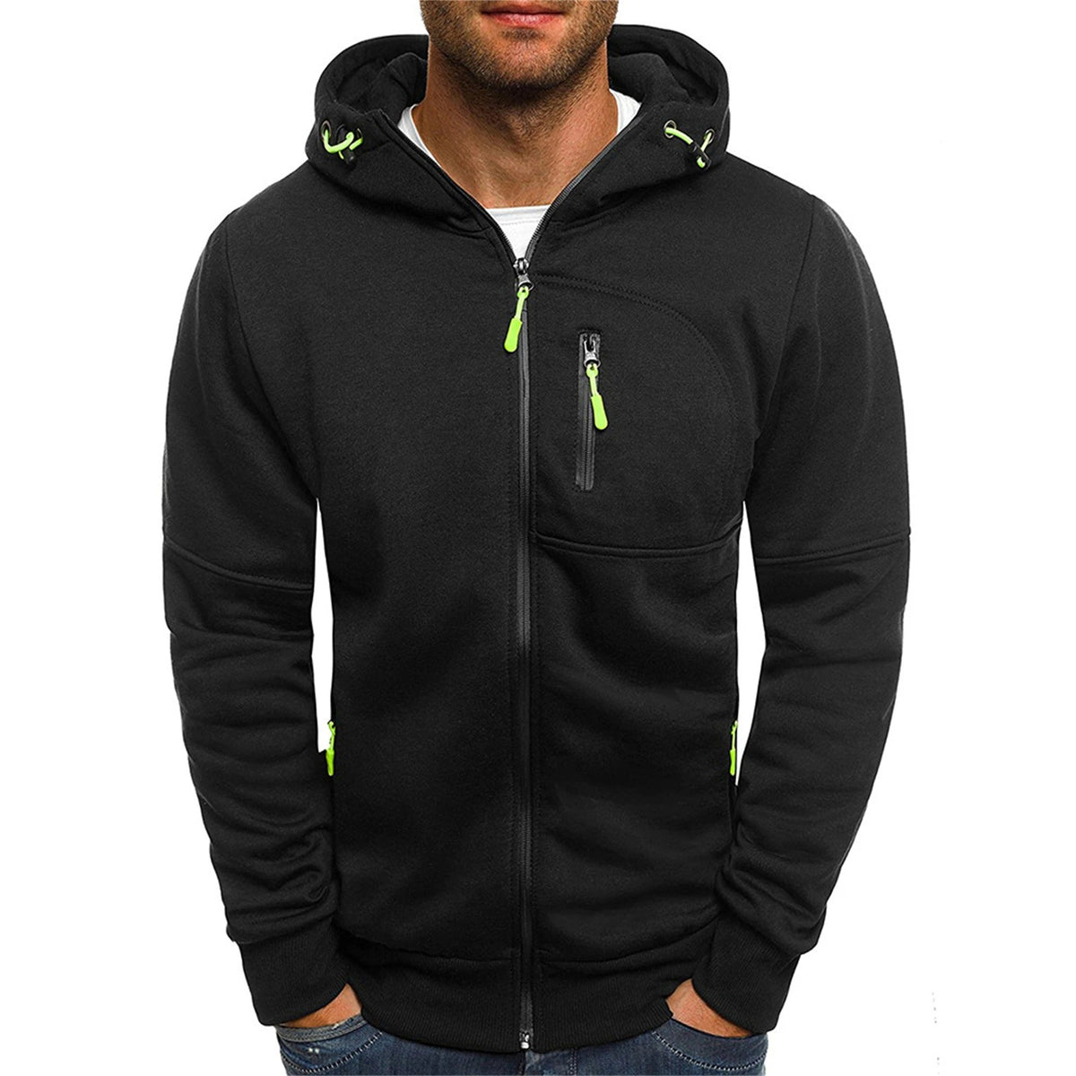 Sweat-shirt décontracté à capuche pour homme