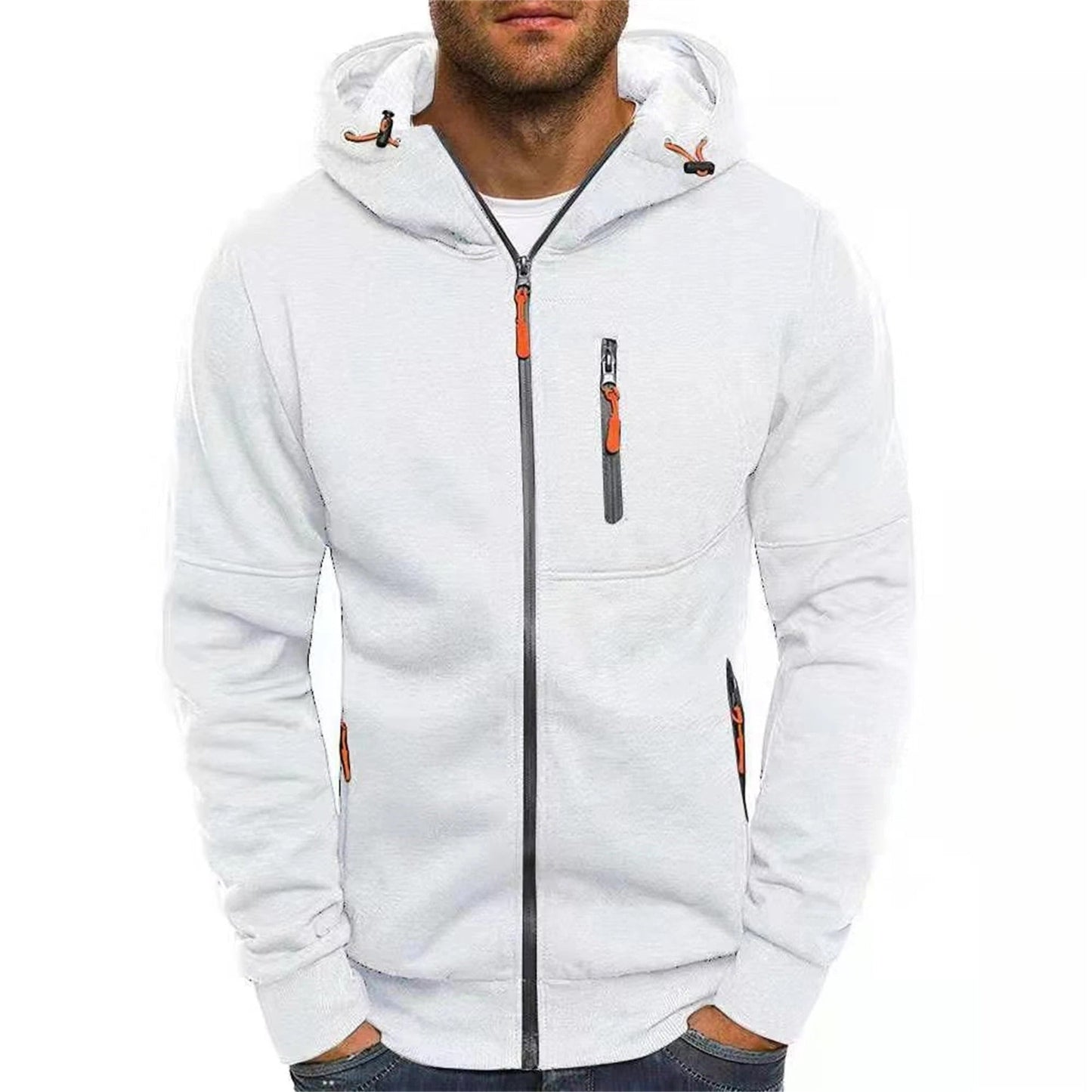 Sweat-shirt décontracté à capuche pour homme