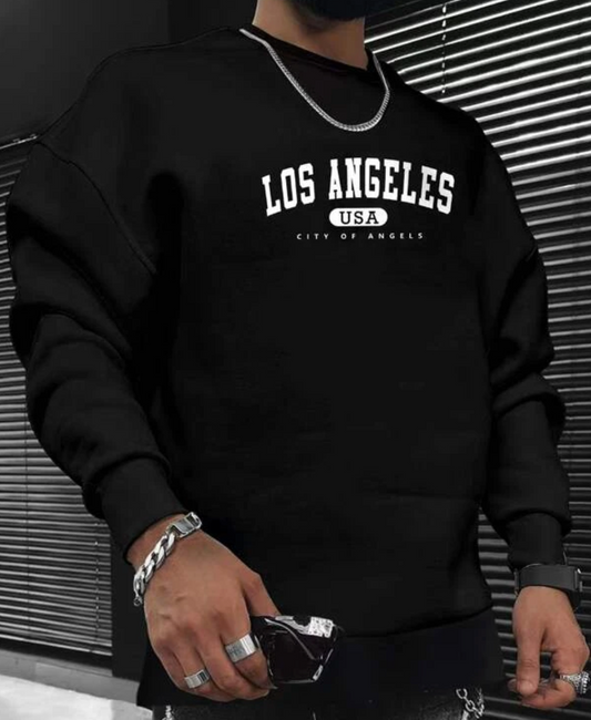 Sweat-shirt pour homme au design moderne, coupe confortable et disponible en plusieurs coloris