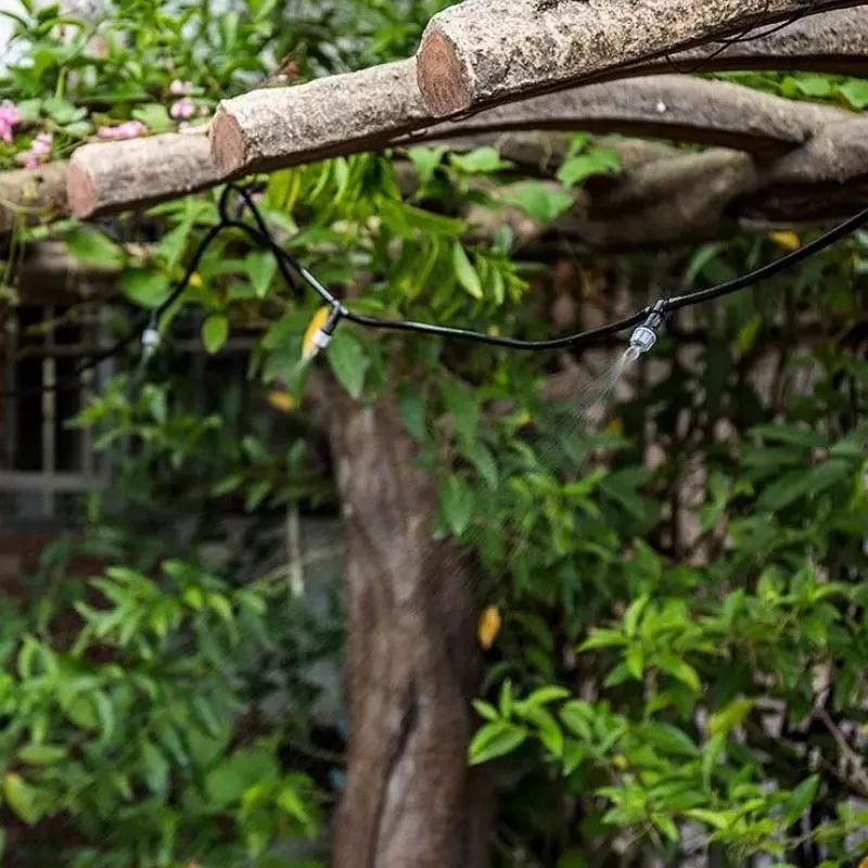 Système d'arrosage par aspersion - Kit DIY de 10 m pour arrosage goutte-à-goutte et brumisation