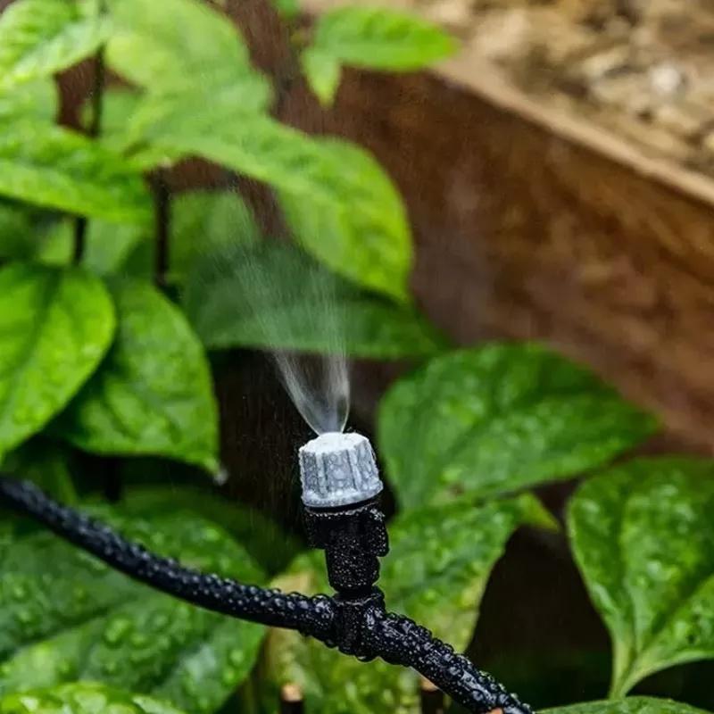 Système d'arrosage par aspersion - Kit DIY de 10 m pour arrosage goutte-à-goutte et brumisation