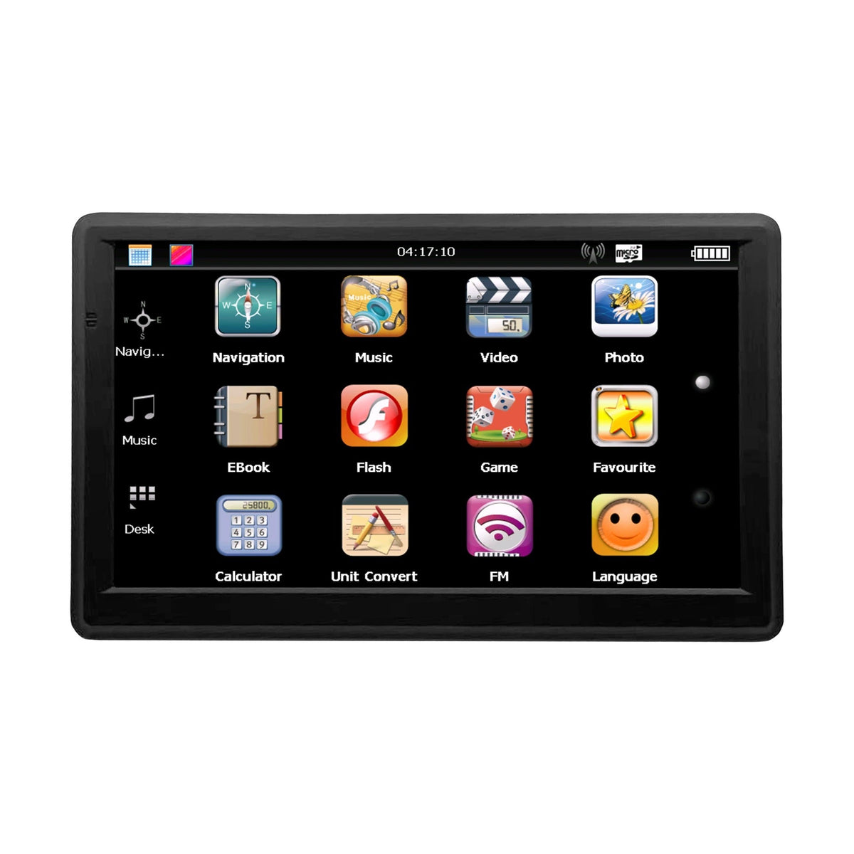 Système de navigation GPS 7" pour voiture et camion avec trafic en temps réel