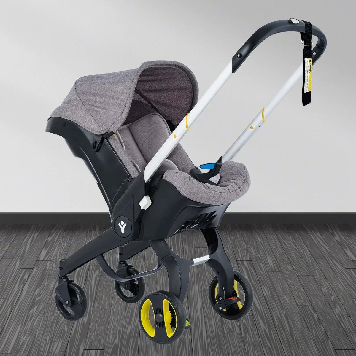 Système de voyage 4-en-1 poussette et siège auto bébé