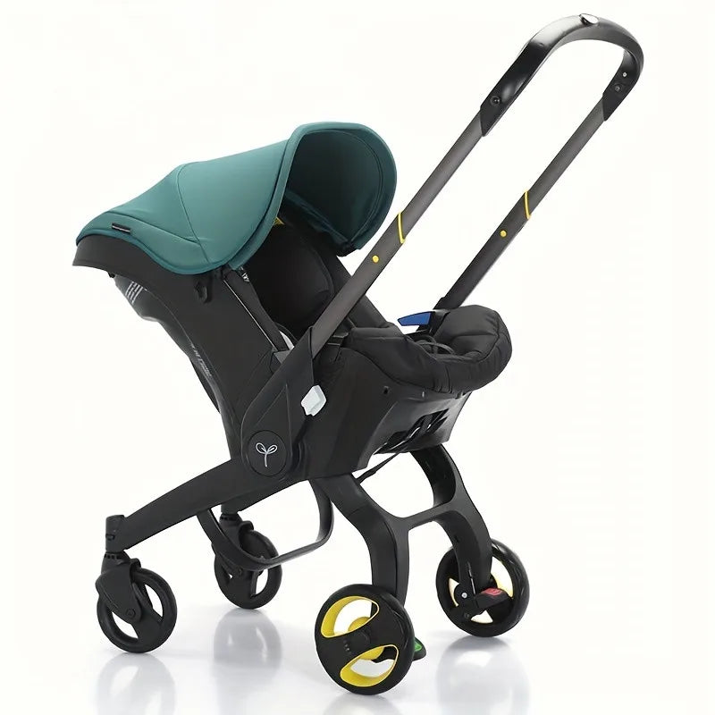 Système de voyage 4-en-1 poussette et siège auto bébé